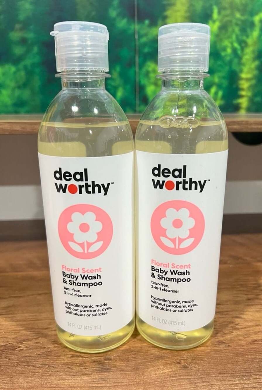 Dealworthy Floral Scent Baby Wash & Shampoo 14 fl oz - Pack of 2